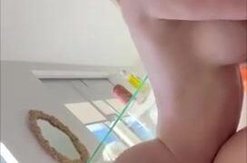 Stefanie Knight Nude fuck facial on her glasses