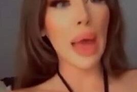 Molly Eskam Tongue Out Waiting For Your Cum
