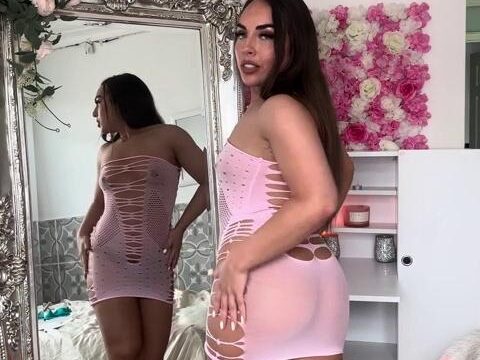 Ana Daisy Scott – Transparent Fishnet Dresses Video Deleted By Youtube